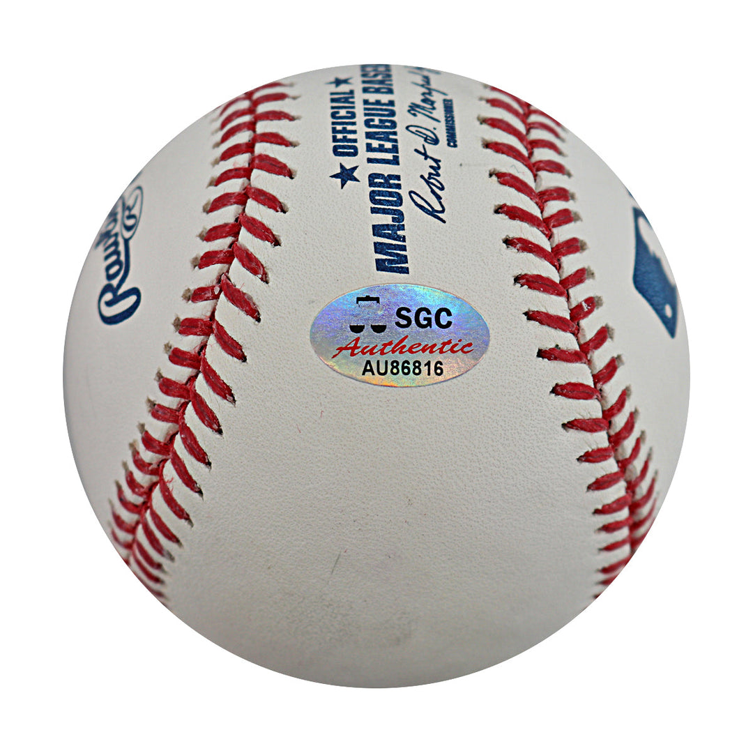 Bud Daley New York Yankees Autographed Signed Inscribed OMLB Baseball (SGC Auth #AU86816)