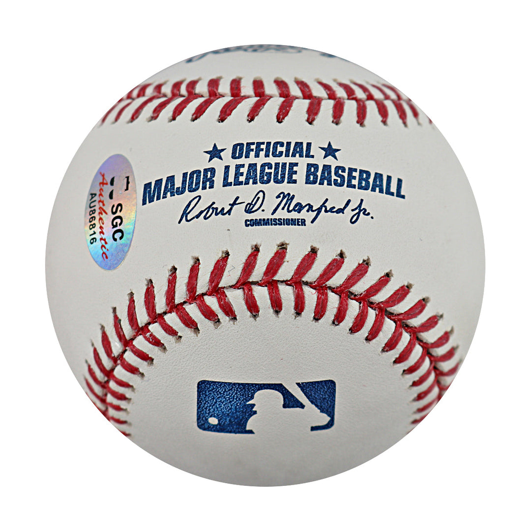 Bud Daley New York Yankees Autographed Signed Inscribed OMLB Baseball (SGC Auth #AU86816)