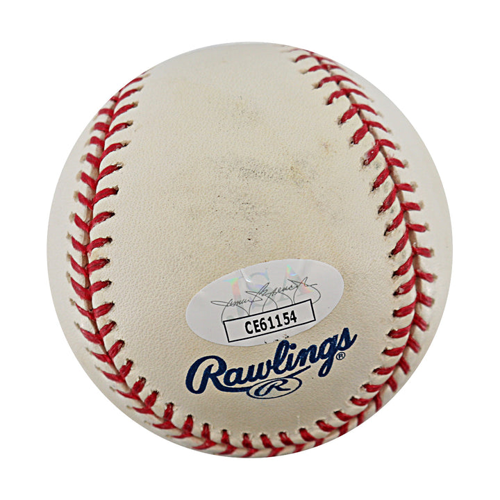 Wayne Garrett New York Mets Autographed Signed Inscribed OMLB Shea Logo Baseball (JSA COA #CE61154)