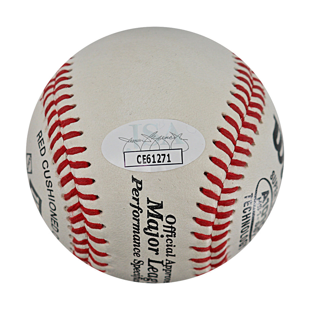 Tug McGraw Philadelphia Phillies Autographed Signed Inscribed Wilson Official  Baseball (JSA COA #CE61271)