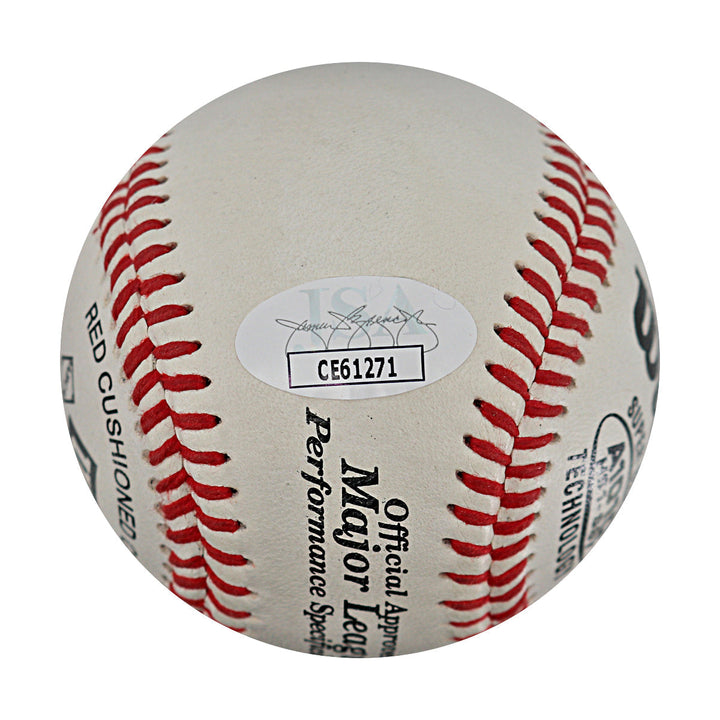 Tug McGraw Philadelphia Phillies Autographed Signed Inscribed Wilson Official  Baseball (JSA COA #CE61271)