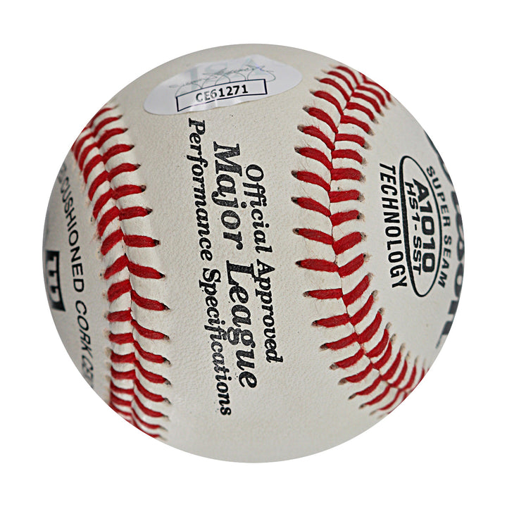 Tug McGraw Philadelphia Phillies Autographed Signed Inscribed Wilson Official  Baseball (JSA COA #CE61271)
