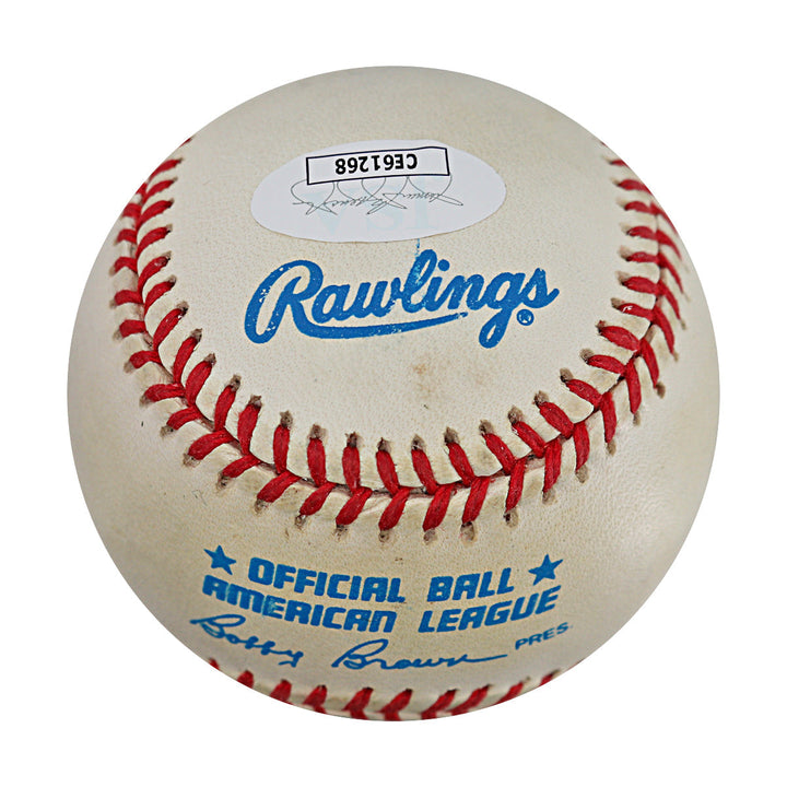 John James New York Yankees Autographed Signed Inscribed OMLB Baseball (JSA COA #CE61274)