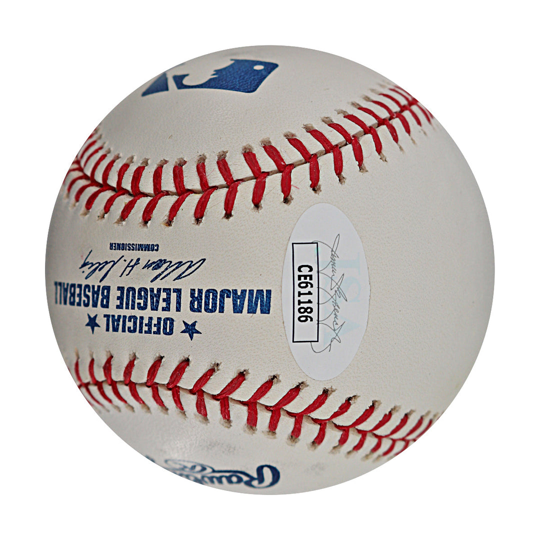 Larry Walker Colorado Rockies Autographed Signed Inscribed OMLB Baseball (JSA COA #CE61186)