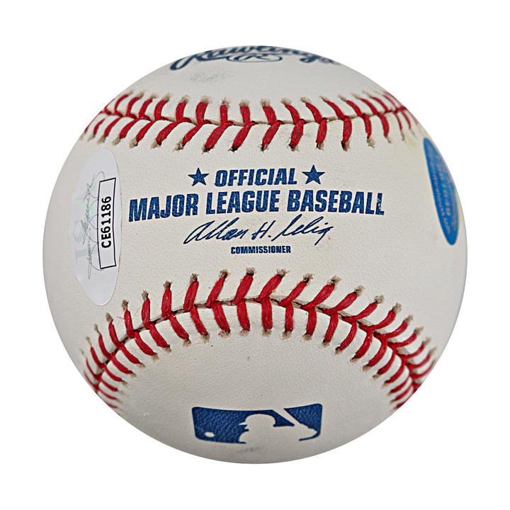 Larry Walker Colorado Rockies Autographed Signed Inscribed OMLB Baseball (JSA COA #CE61186)
