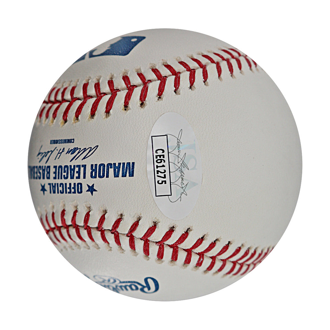 Robin Ventura White Sox Mets Autographed Signed OMLB Baseball (JSA COA #CE61275)