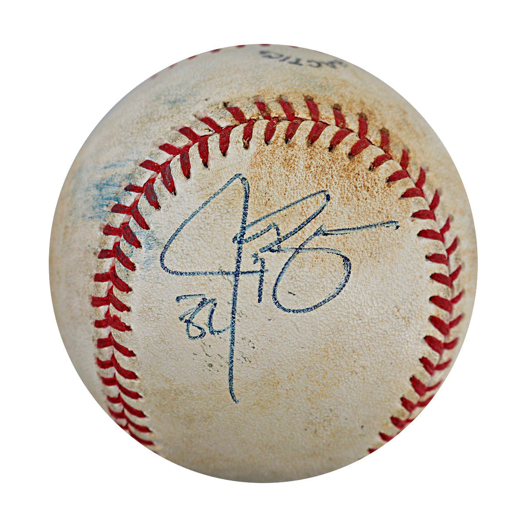 Jay Bruce Mets Reds Autographed Signed OMLB Baseball (JSA COA #CE61189)