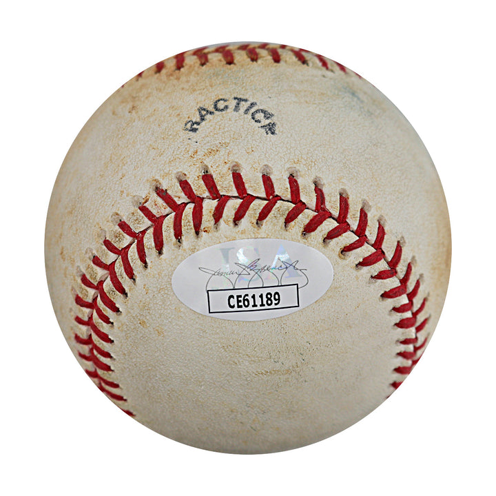 Jay Bruce Mets Reds Autographed Signed OMLB Baseball (JSA COA #CE61189)