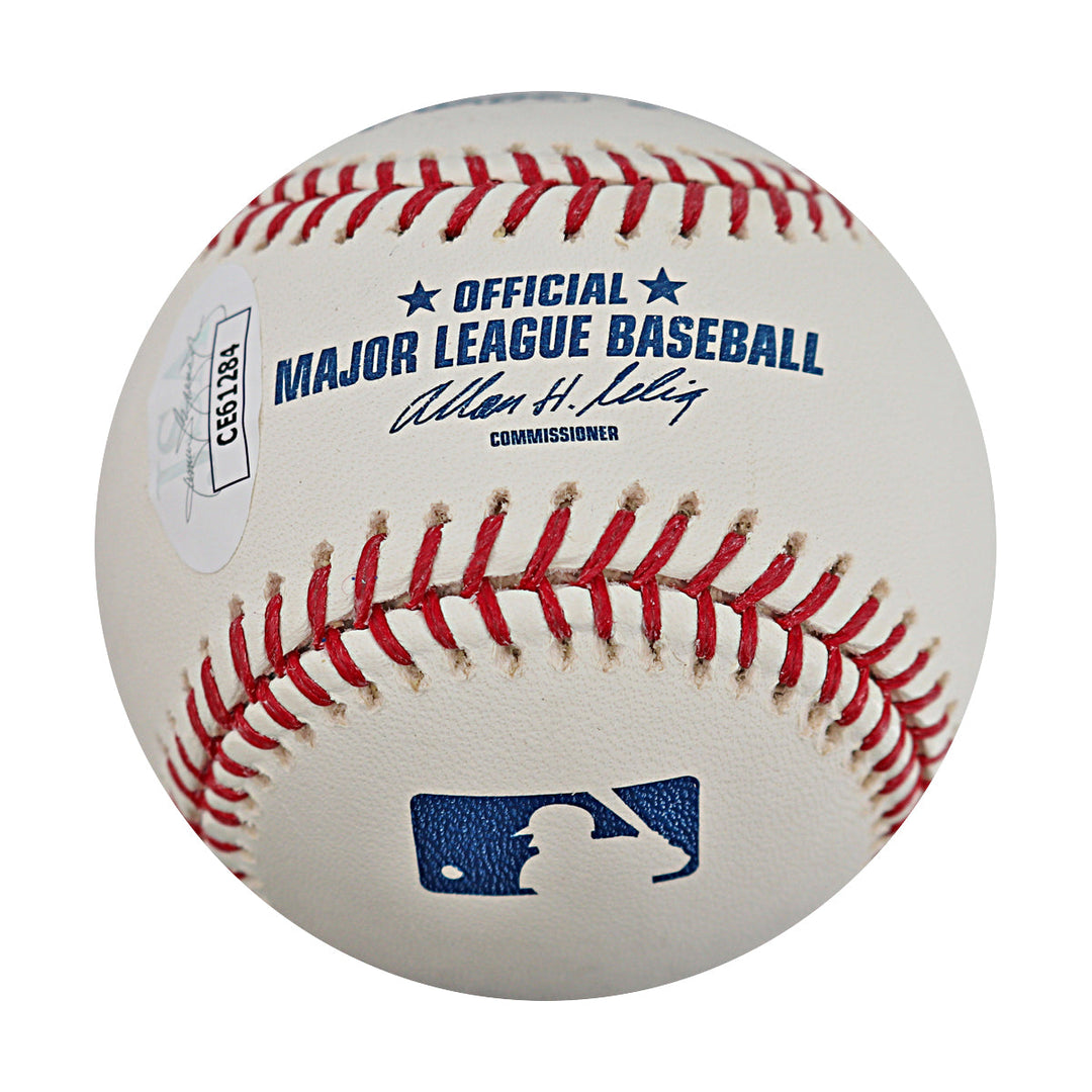 John Odom Oakland Athletics Autographed Signed Inscribed OMLB Baseball (JSA COA #CE61284)