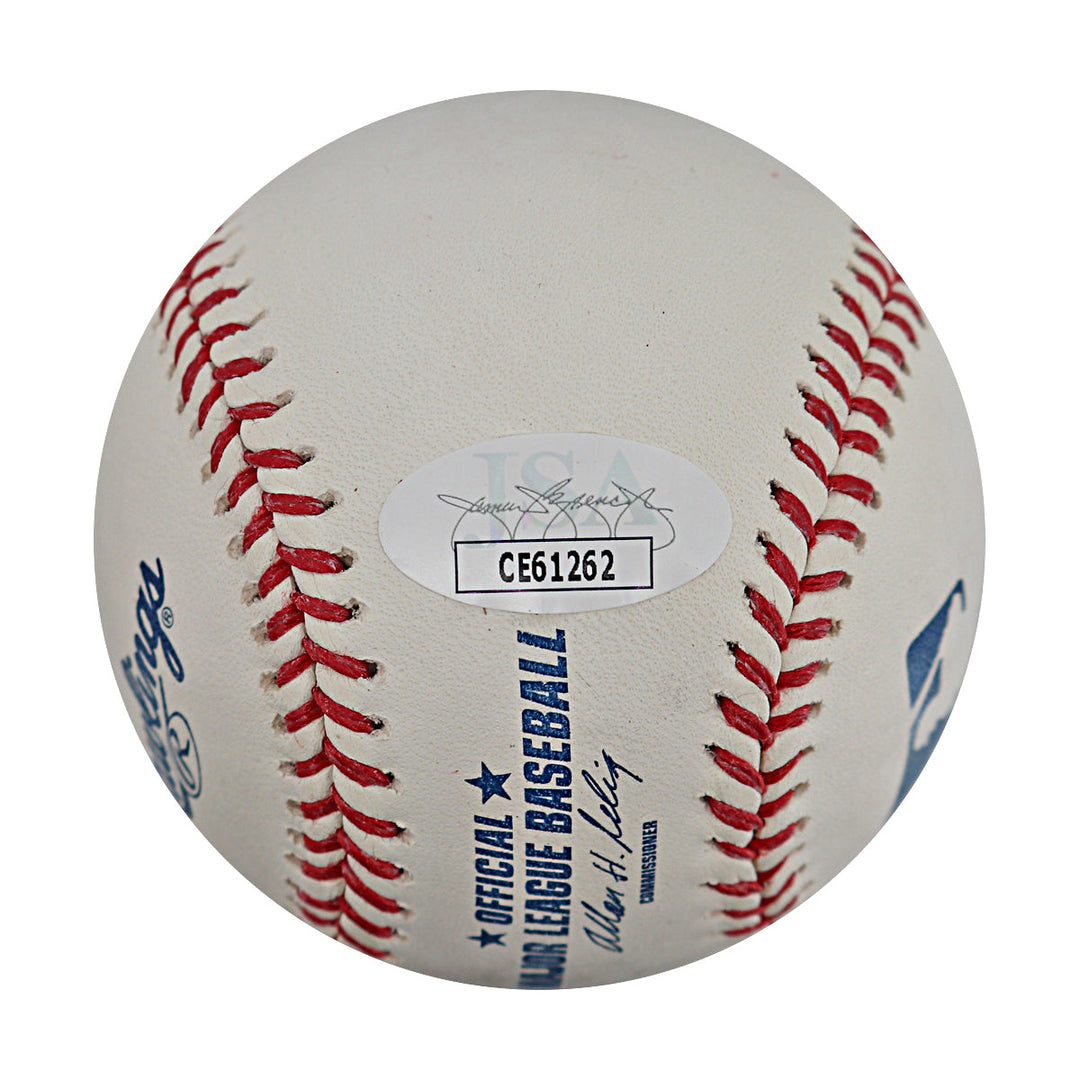 Jim Lonborg & Mike McCormick Giants Sox Autographed Signed Inscribed OMLB Baseball (JSA COA #CE61262)