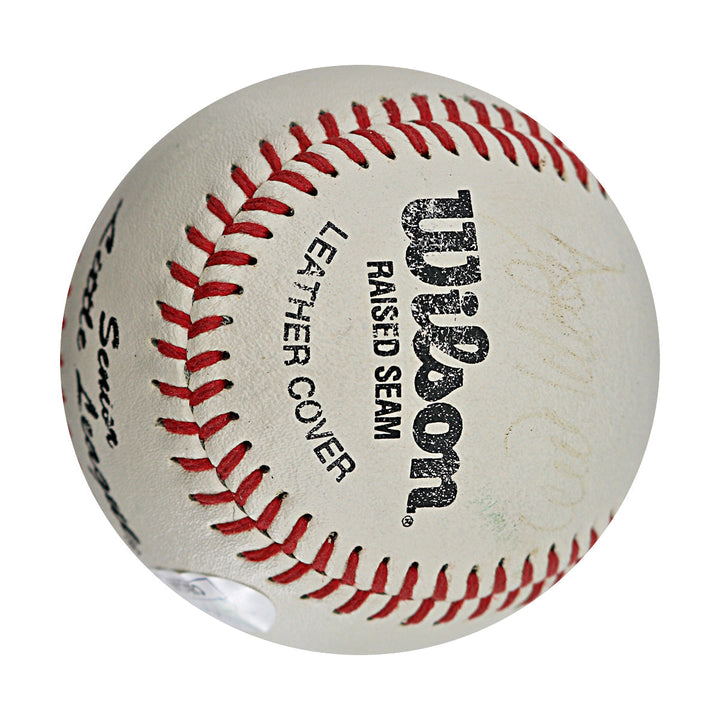 Gary Carter, Brooks Robinson Mets Orioles Autographed Signed Little League Baseball (JSA COA #CE61260)