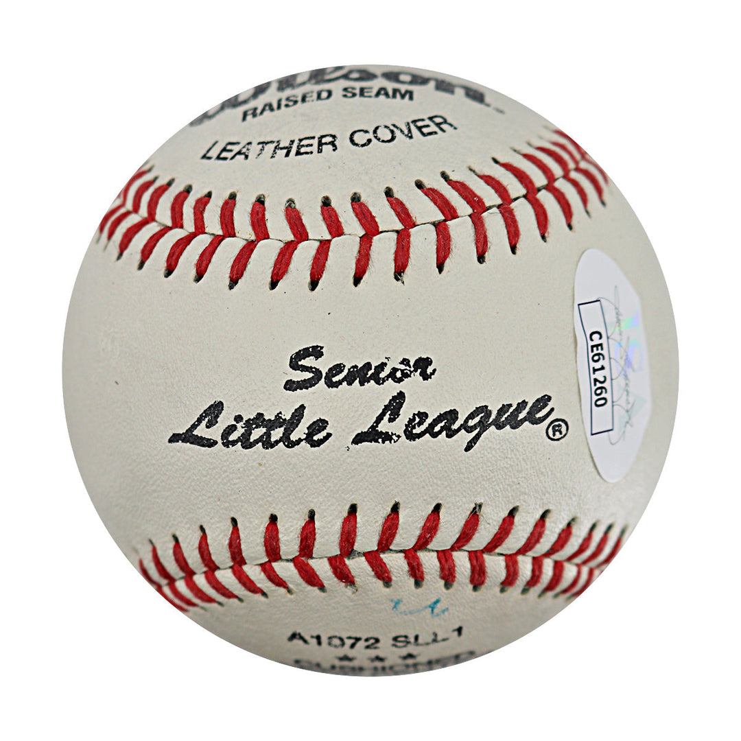 Gary Carter, Brooks Robinson Mets Orioles Autographed Signed Little League Baseball (JSA COA #CE61260)