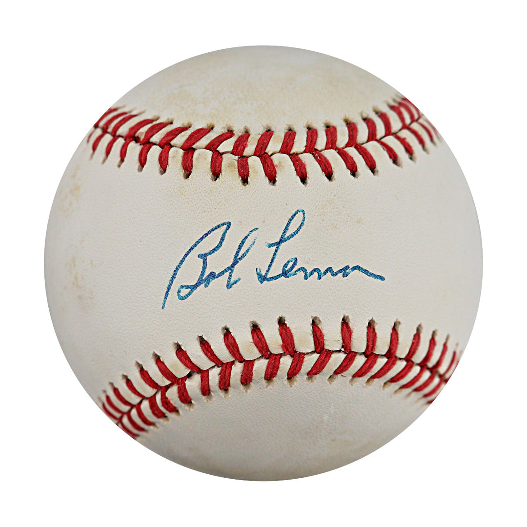 Bob Lemon Cleveland Guardians Autographed Signed OAL Baseball (JSA COA #CE61259)