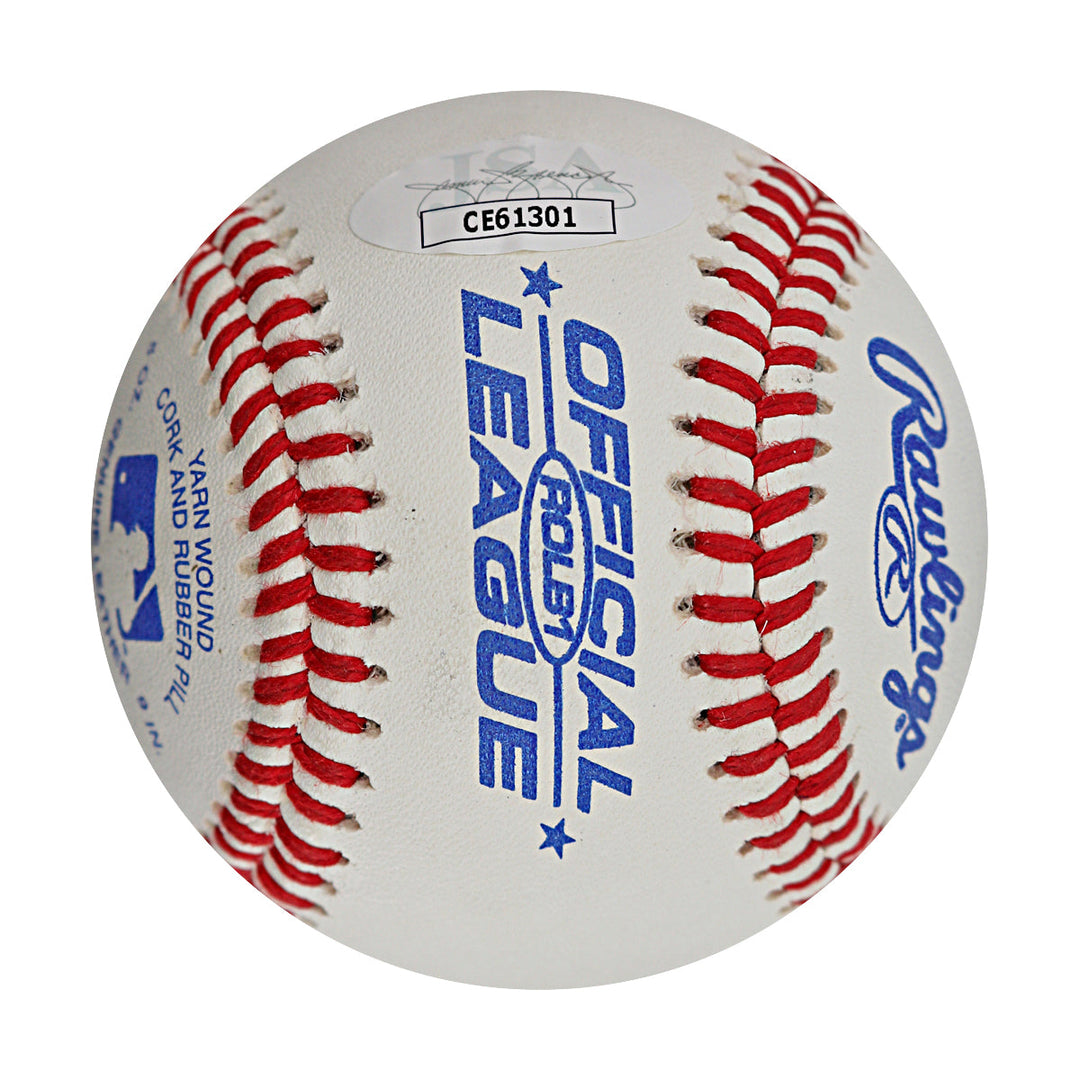 Ahmed Rosario Cleveland Guardians Autographed Signed Rawlings Official League Baseball (JSA COA #CE61301)