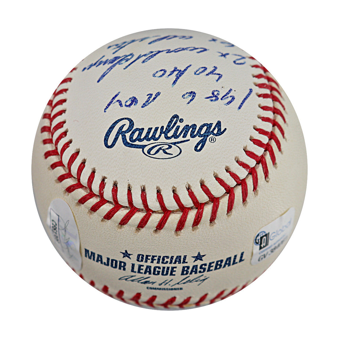 Jose Canseco Oakland Athletics Autographed Signed Inscribed OMLB Baseball (JSA COA #CE61308)