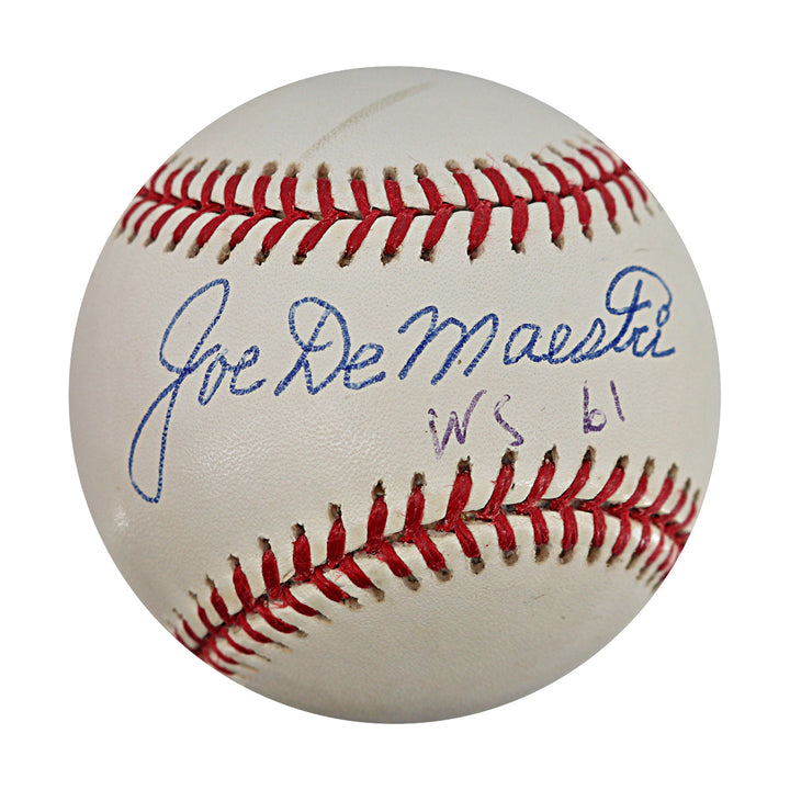 Joe Demaestri New York Yankees Autographed Signed Inscribed OAL Baseball JSA COA