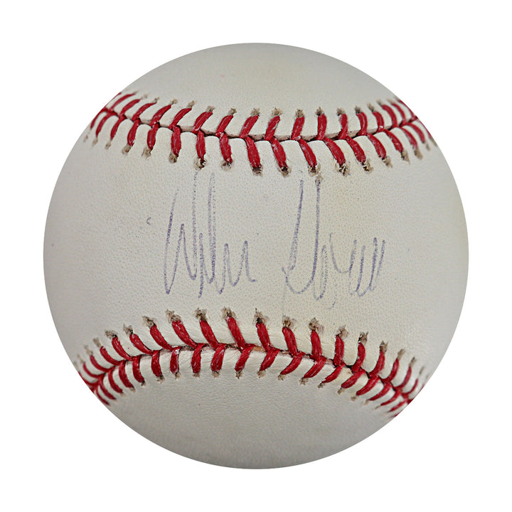 Wilmer Flores Giants Mets Autographed Signed OMLB Baseball (JSA COA #CE61352)