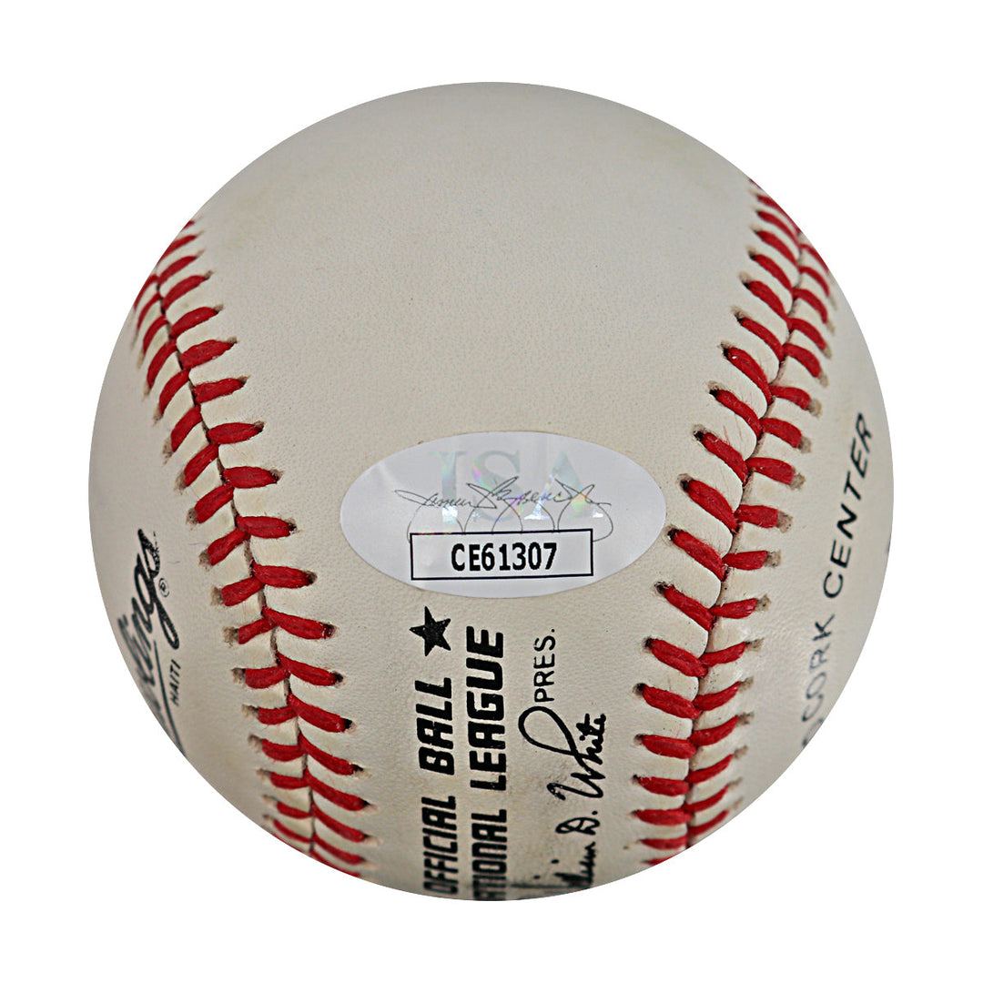 Craig Anderson New York Mets Autographed Signed ONL Baseball (JSA COA #CE61307)