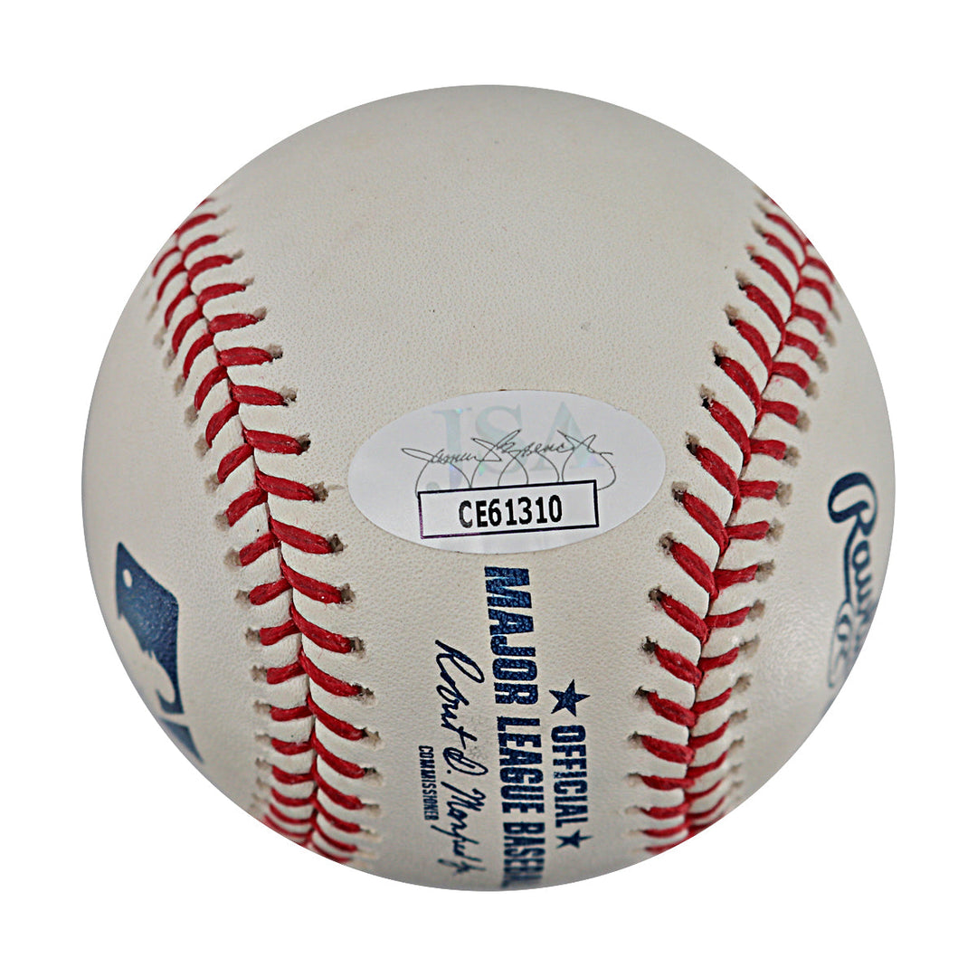 Wander Franco Tampa Bay Rays Autographed Signed OMLB Baseball (JSA COA #CE61310)