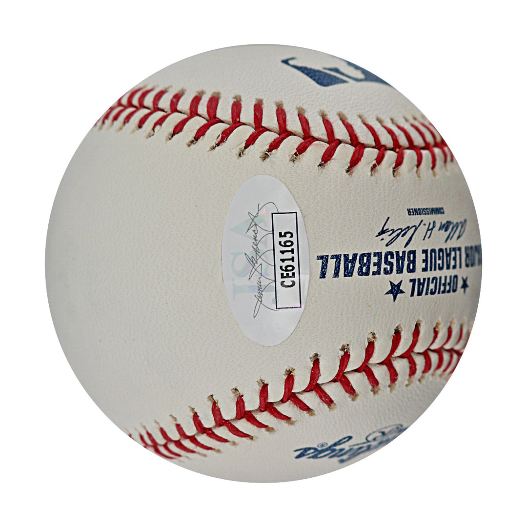 Dick Williams Baltimore Orioles Autographed Signed Inscribed Baseball (JSA COA)
