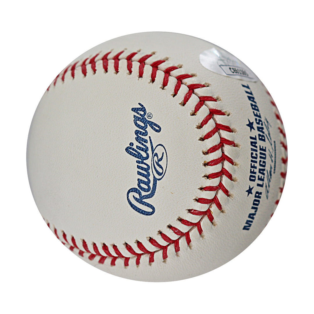 Dick Williams Baltimore Orioles Autographed Signed Inscribed Baseball (JSA COA)