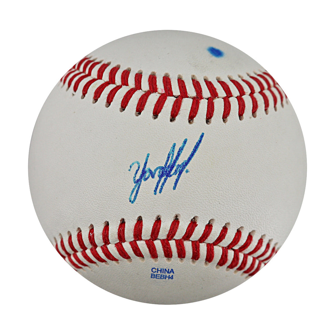 Yordan Alverez Houston Astros Autographed Signed Official Baseball (JSA COA)