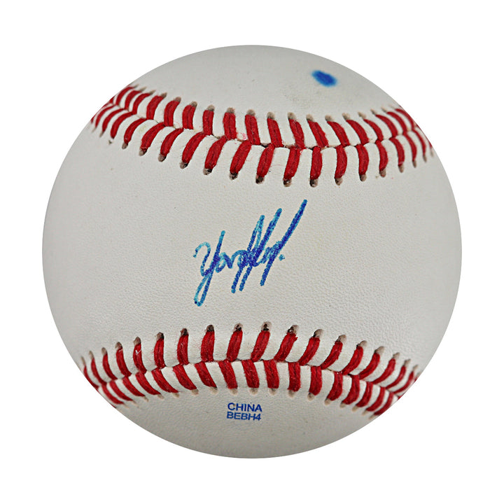 Yordan Alverez Houston Astros Autographed Signed Official Baseball (JSA COA)