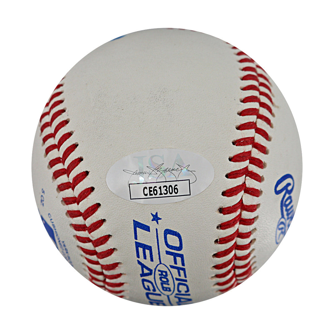 Yordan Alverez Houston Astros Autographed Signed Official Baseball (JSA COA)