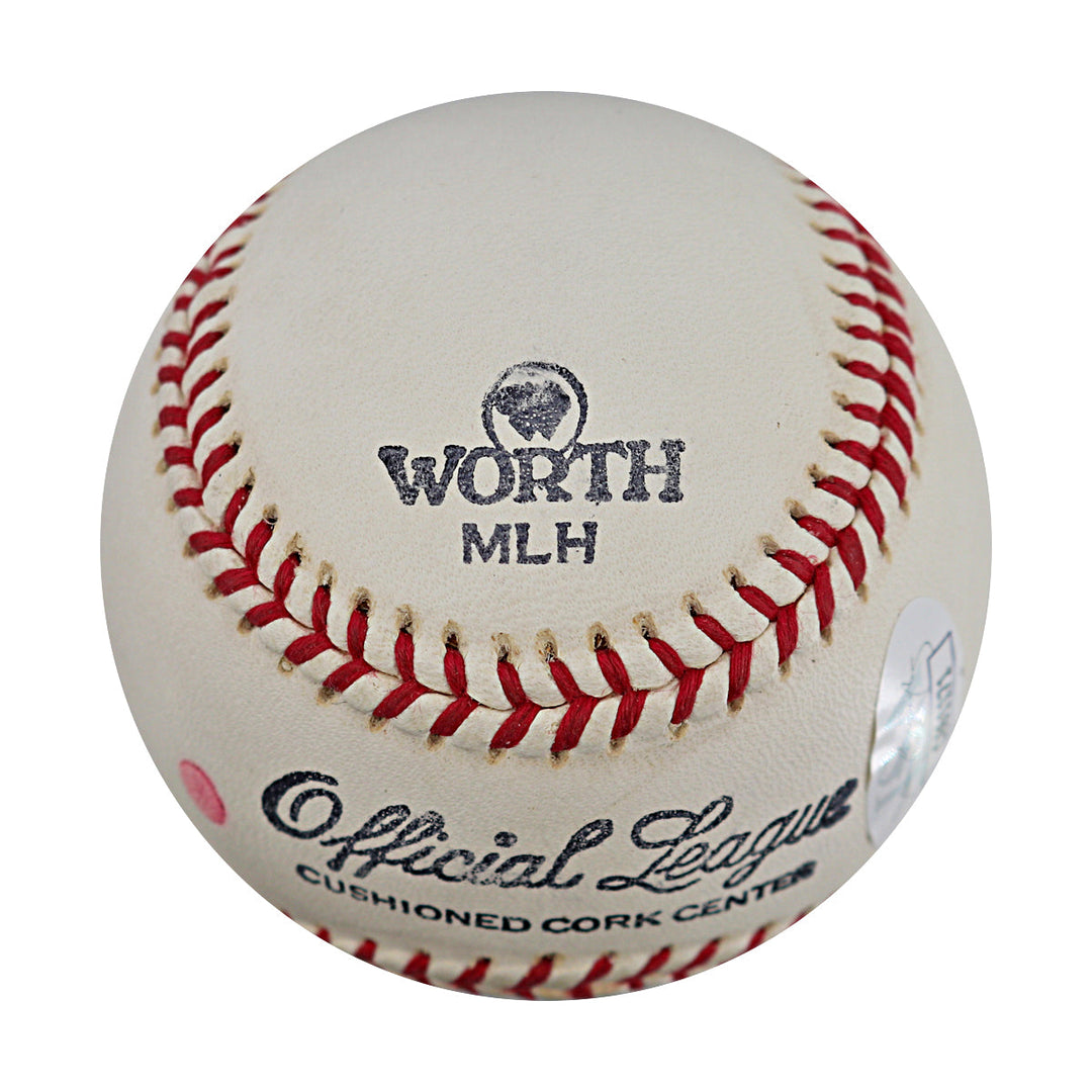 Galen Cisco New York Mets Autographed Signed Official League Baseball (JSA COA)