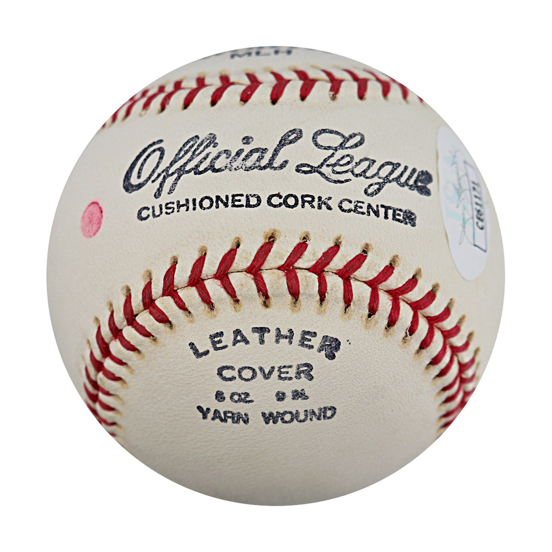 Galen Cisco New York Mets Autographed Signed Official League Baseball (JSA COA)