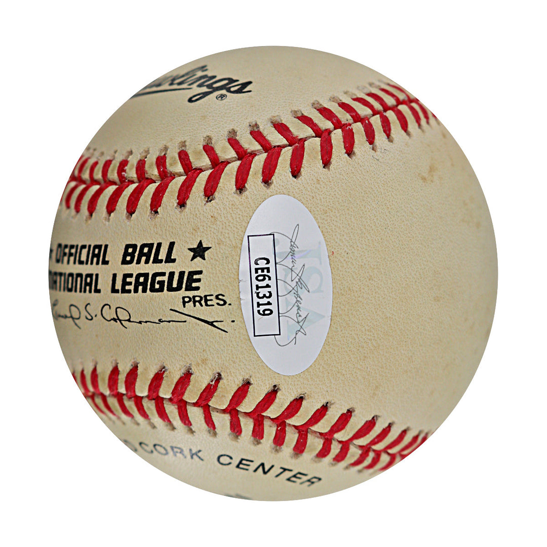 Orlando Cepeda San Francisco Giants Autographed Signed ONL Baseball (JSA COA)
