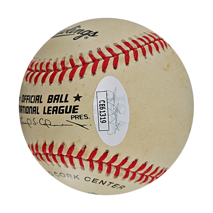 Orlando Cepeda San Francisco Giants Autographed Signed ONL Baseball (JSA COA)