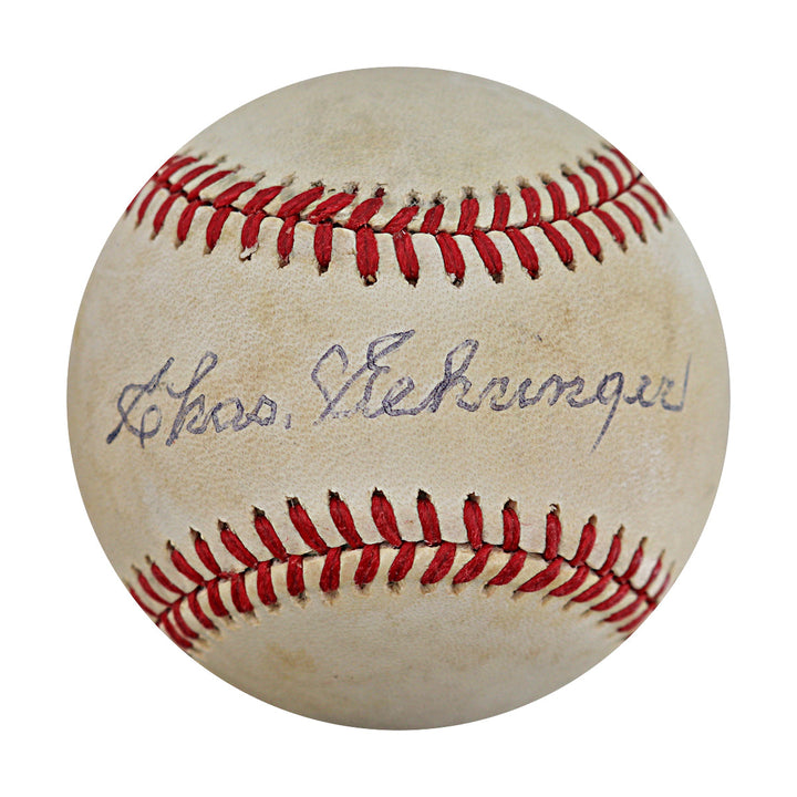 Charlie Chas Gehringer Detroit Tigers Autographed Signed OAL Baseball (JSA COA)