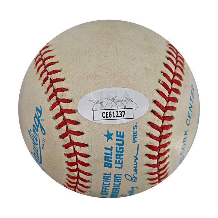 Charlie Chas Gehringer Detroit Tigers Autographed Signed OAL Baseball (JSA COA)
