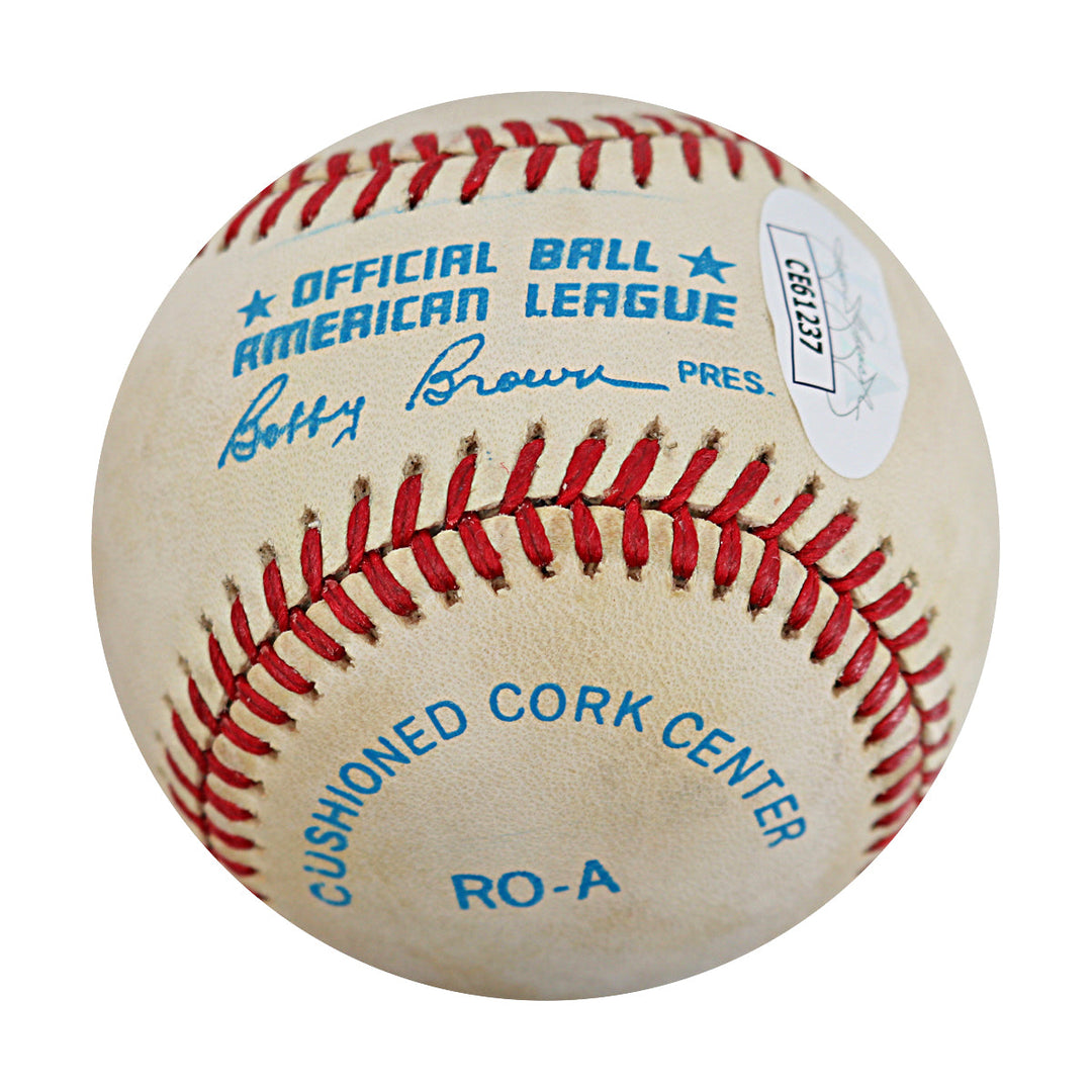 Charlie Chas Gehringer Detroit Tigers Autographed Signed OAL Baseball (JSA COA)