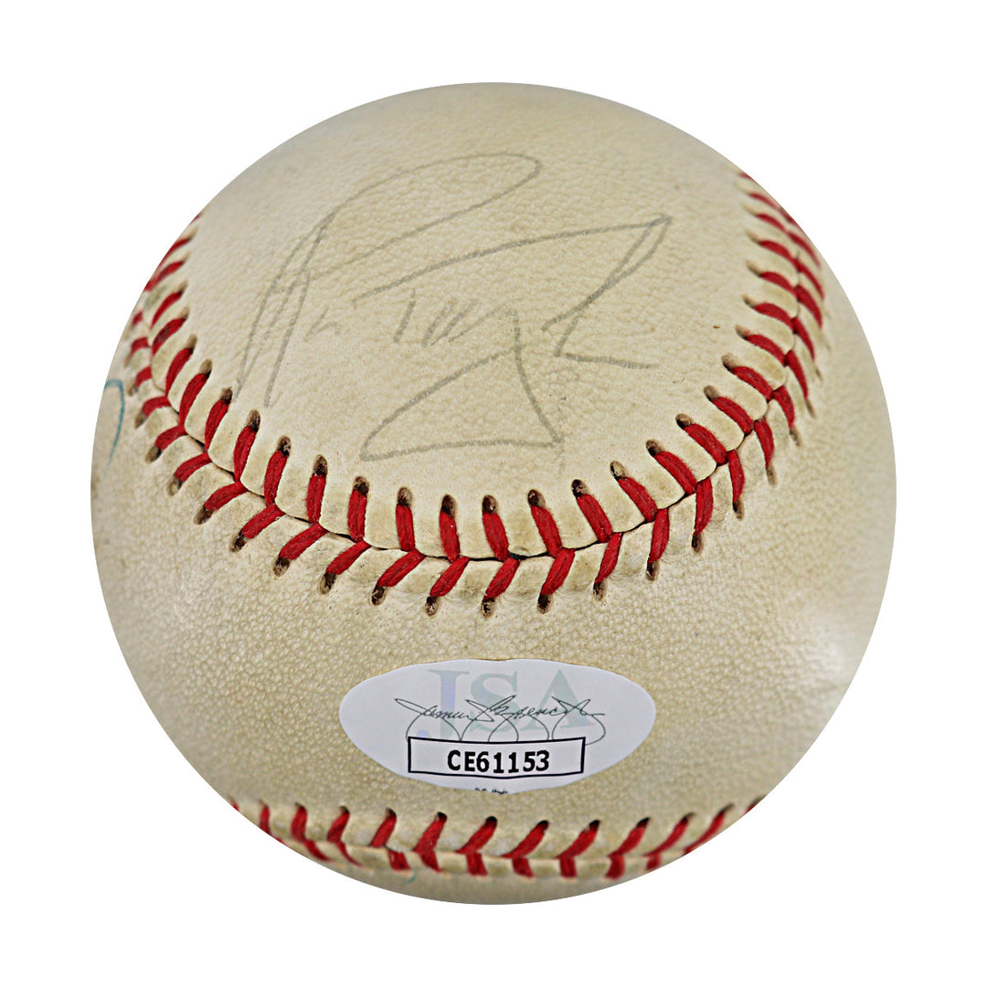 Gentry, Dyer, Kranepool, Taylor New York Mets Autographed Signed  Baseball (JSA)