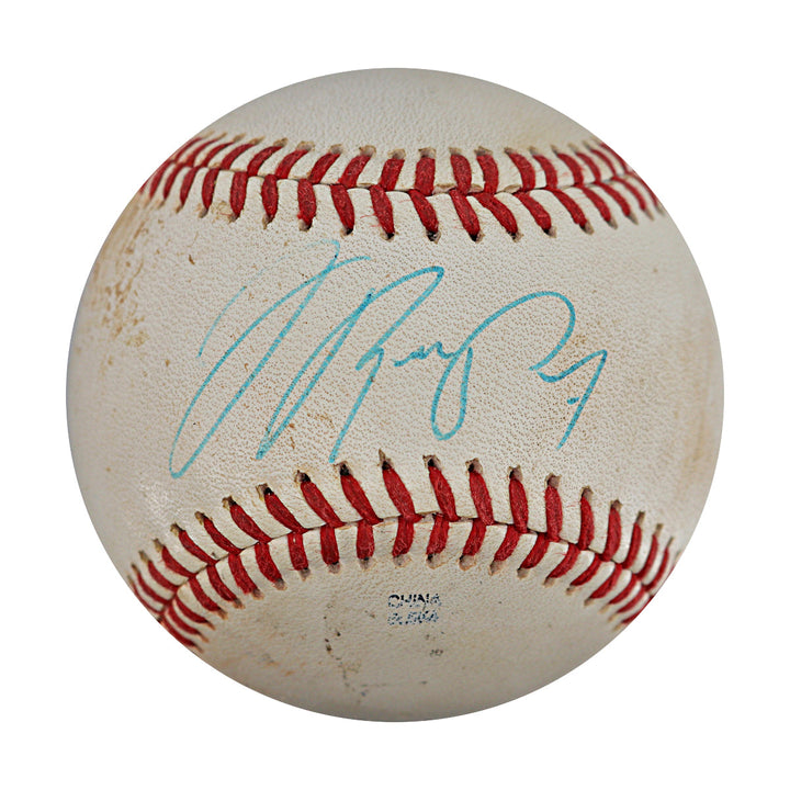 Jose Reyes New York Mets Autographed Signed Official Minor Baseball (JSA COA)
