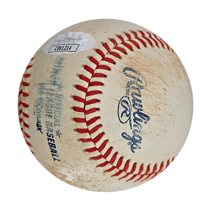 Jose Reyes New York Mets Autographed Signed Official Minor Baseball (JSA COA)