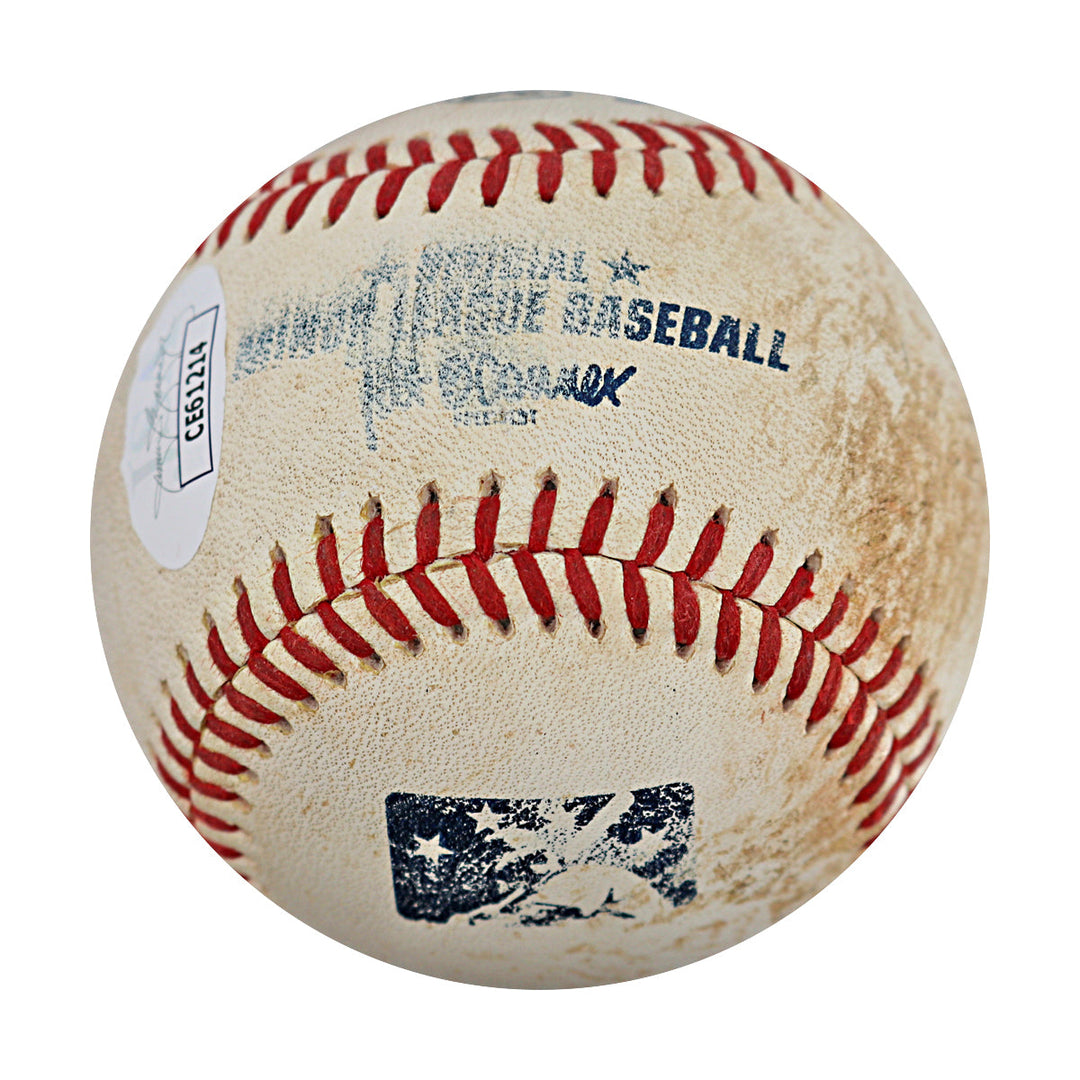 Jose Reyes New York Mets Autographed Signed Official Minor Baseball (JSA COA)