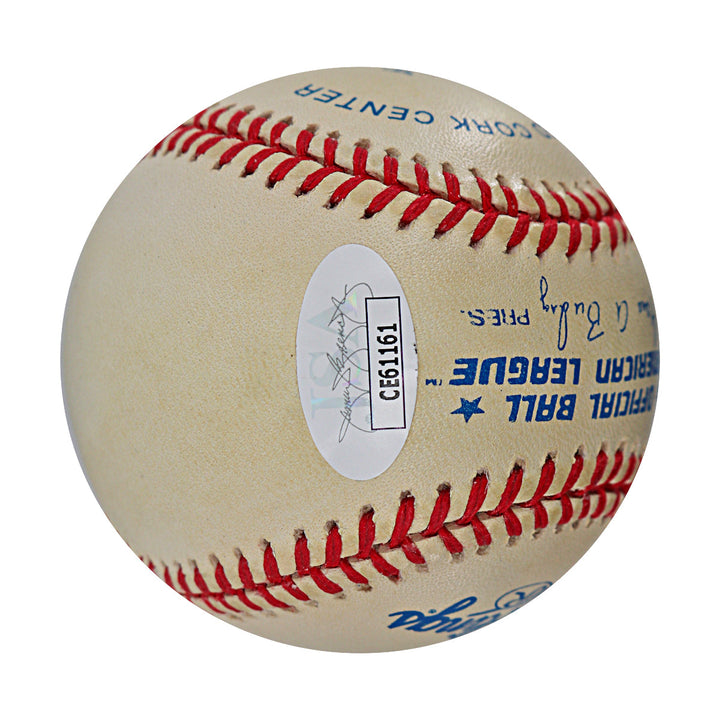 Jack Reed New York Yankees Autographed Signed Inscribed OAL Baseball (JSA COA)