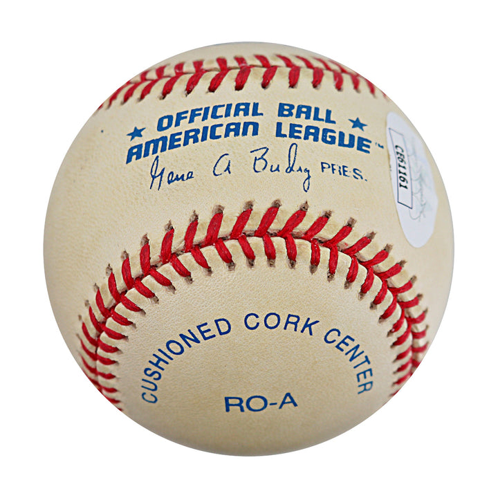 Jack Reed New York Yankees Autographed Signed Inscribed OAL Baseball (JSA COA)