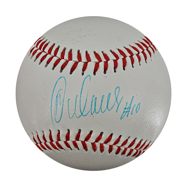 Rey Ordonez New York Mets Autographed Signed OMLB Rays Logo Baseball (JSA COA)
