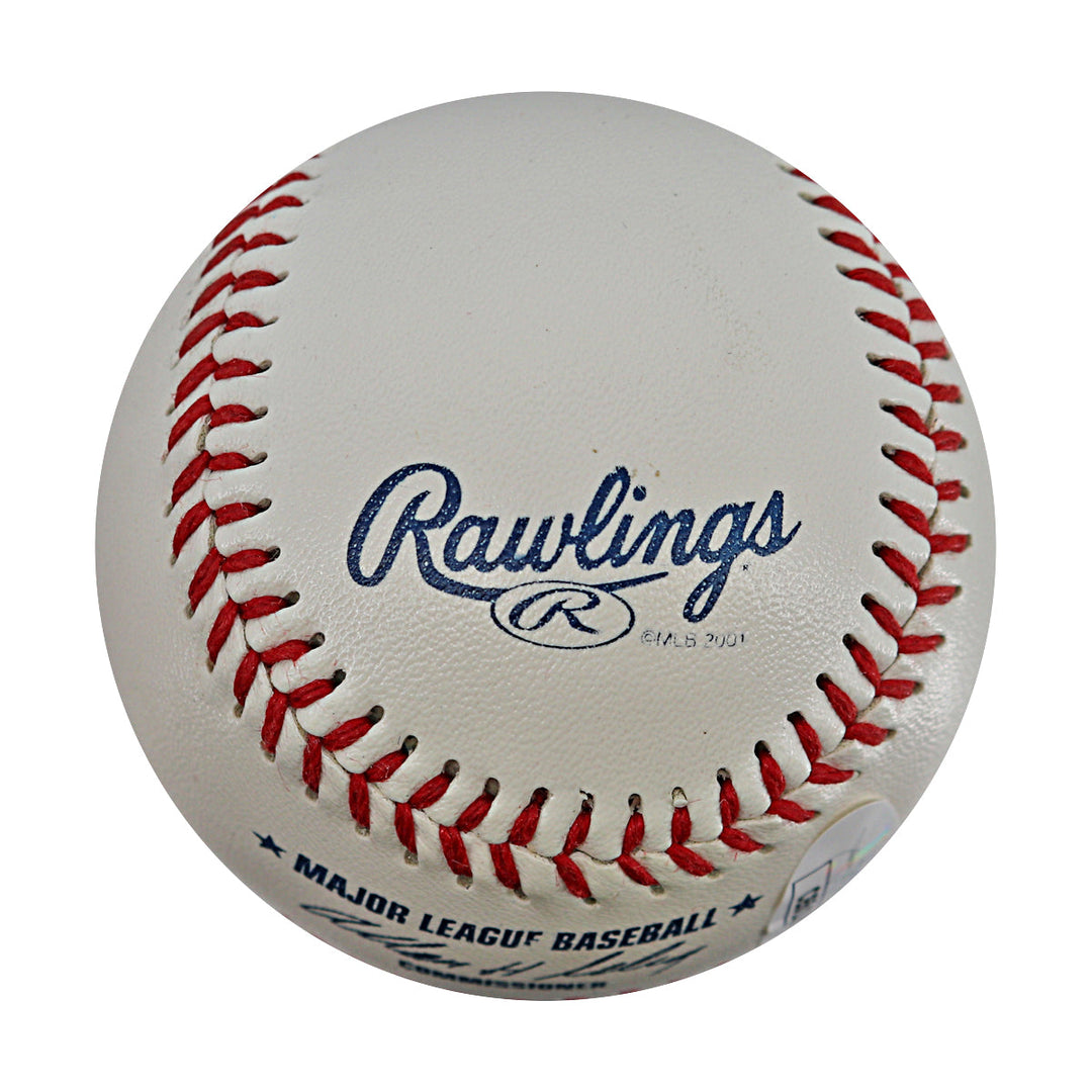 Rey Ordonez New York Mets Autographed Signed OMLB Rays Logo Baseball (JSA COA)