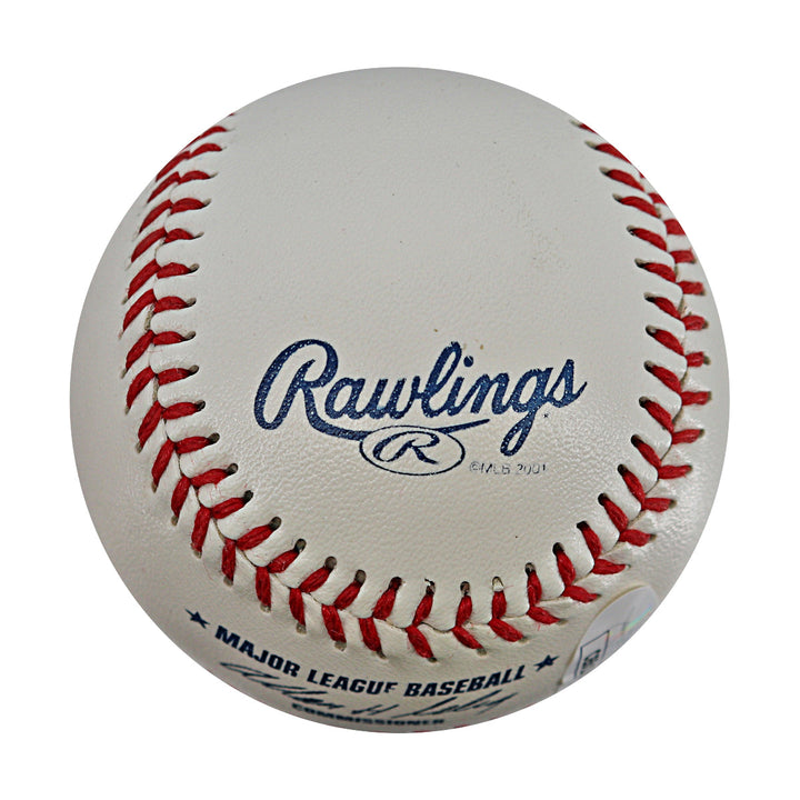 Rey Ordonez New York Mets Autographed Signed OMLB Rays Logo Baseball (JSA COA)