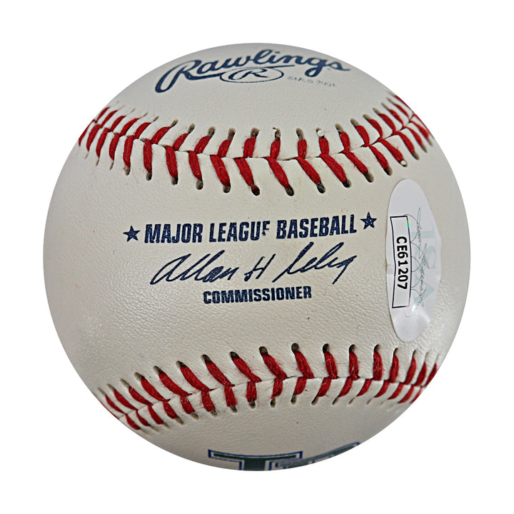 Rey Ordonez New York Mets Autographed Signed OMLB Rays Logo Baseball (JSA COA)