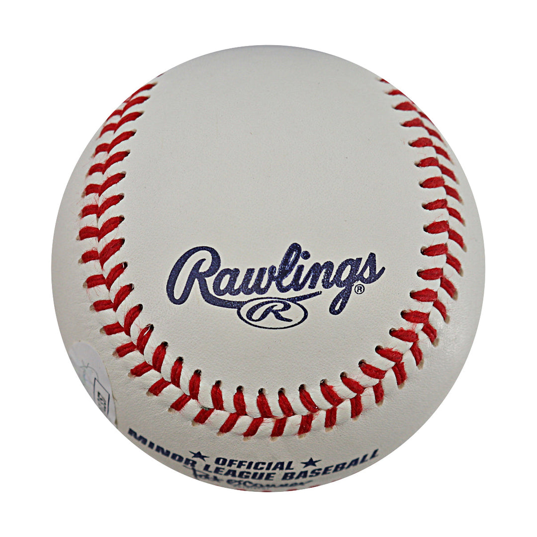Andres Gimenez Guardians Blue Jays Autographed Signed Baseball (JSA COA)