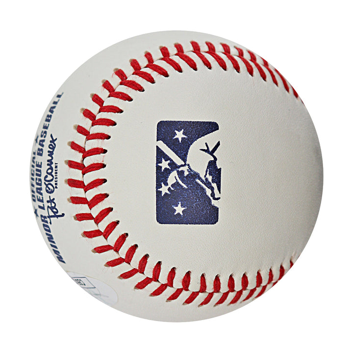 Andres Gimenez Guardians Blue Jays Autographed Signed Baseball (JSA COA)