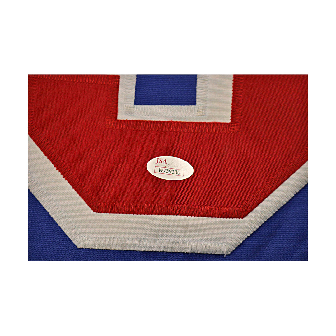 Stephane Matteau New York Rangers Autographed Signed Pro-Style Jersey (JSA Auth #W739636)