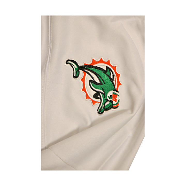 Larry Csonka Miami Dolphins Mitchell & Ness White Jersey Size 52