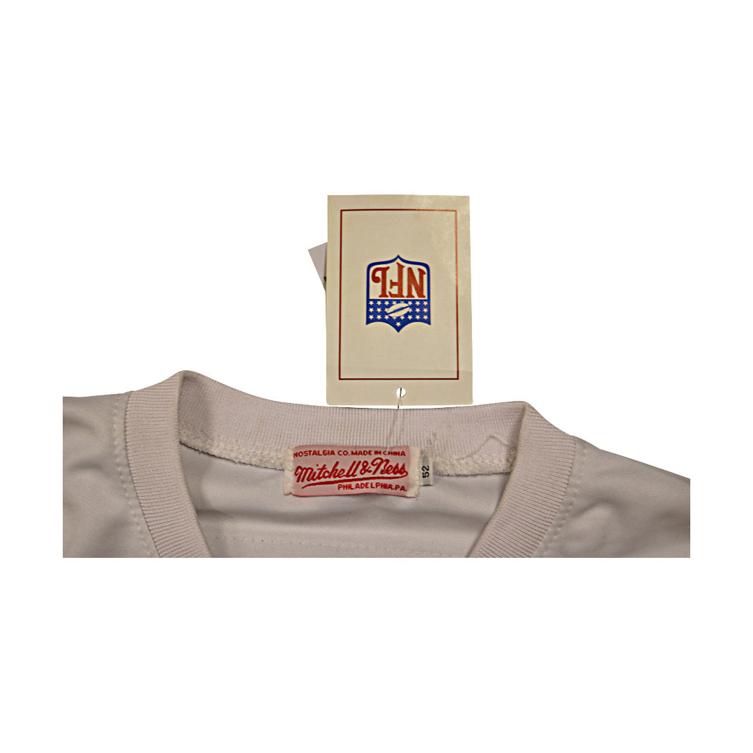 Larry Csonka Miami Dolphins Mitchell & Ness White Jersey Size 52